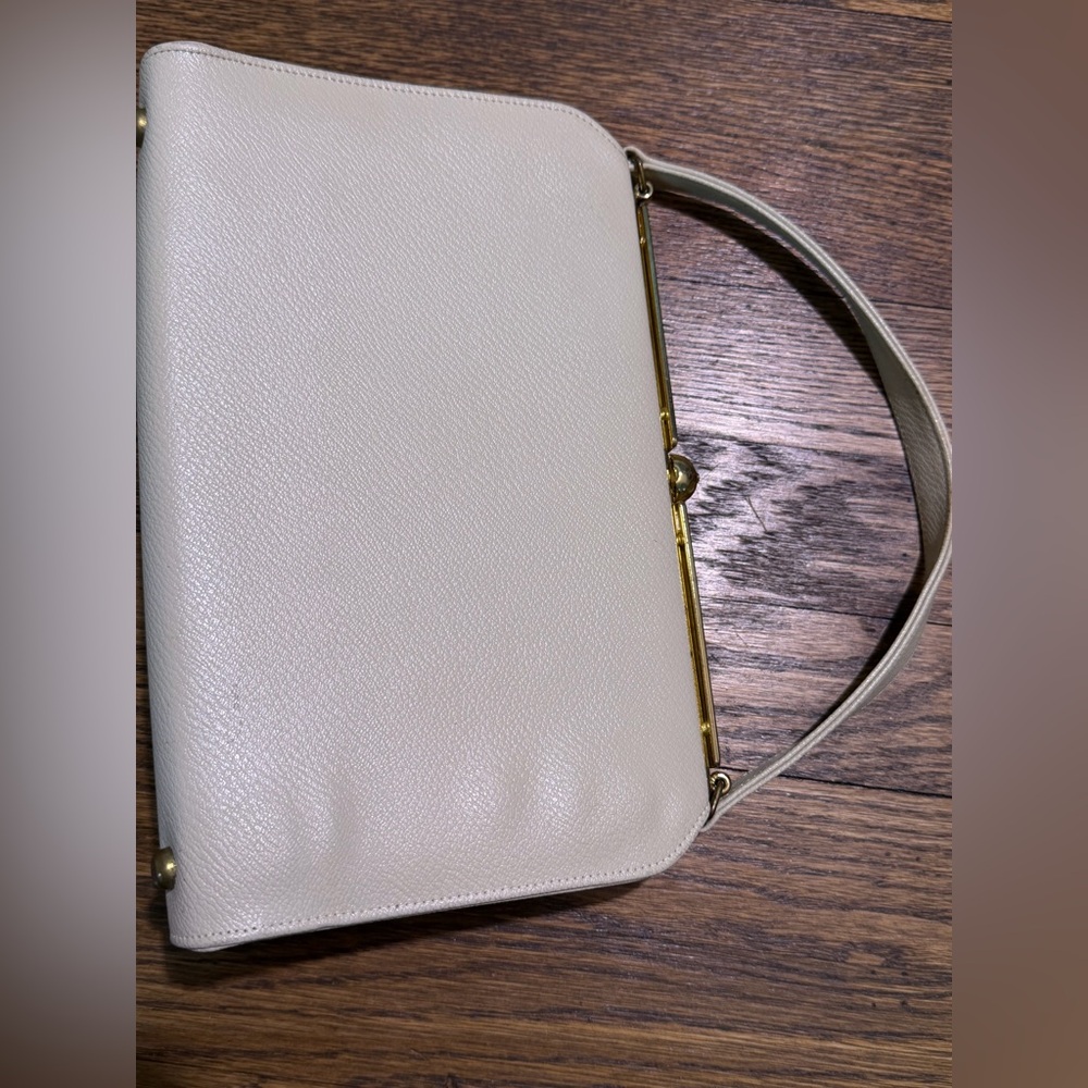 Vintage Cream/Bone White Handbag - Picture 4 of 7